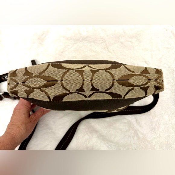 Coach Tan and Brown Crossbody Bag - Picture 8 of 8